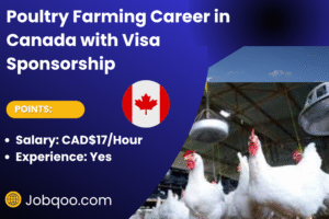 Poultry Farming Career in Canada with Visa Sponsorship