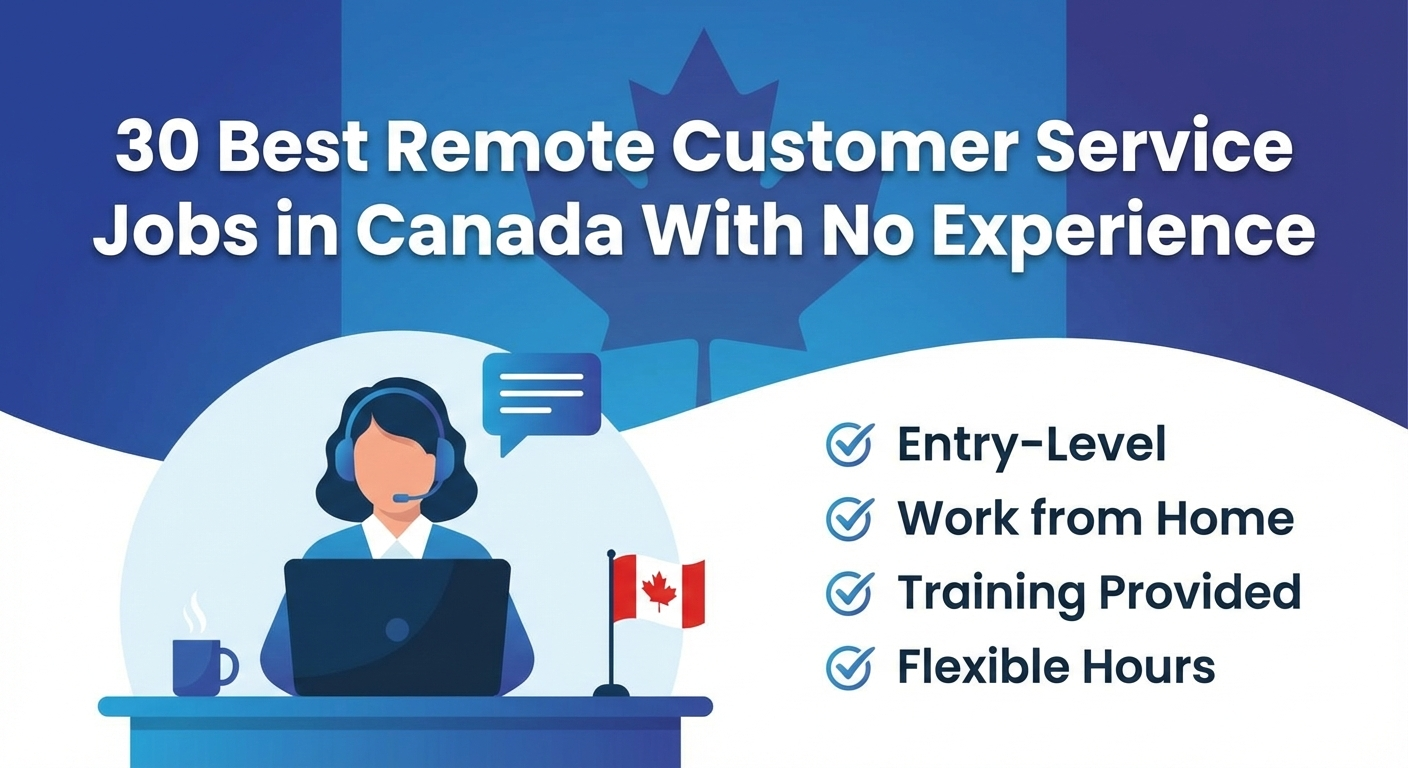 Lobs Service 30 Best Remote Customer Service Jobs in Canada With No Experience ...