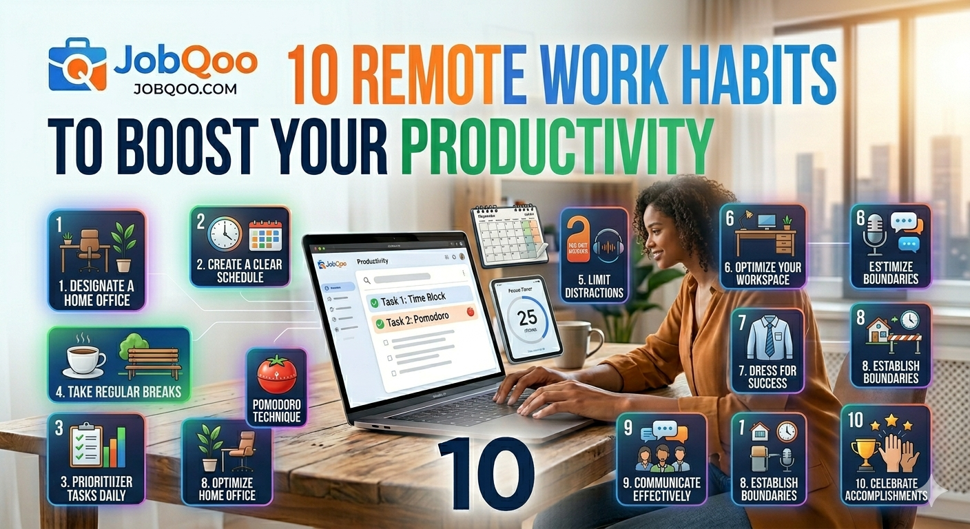 Top 10 Remote Work Habits to Boost Your Productivity