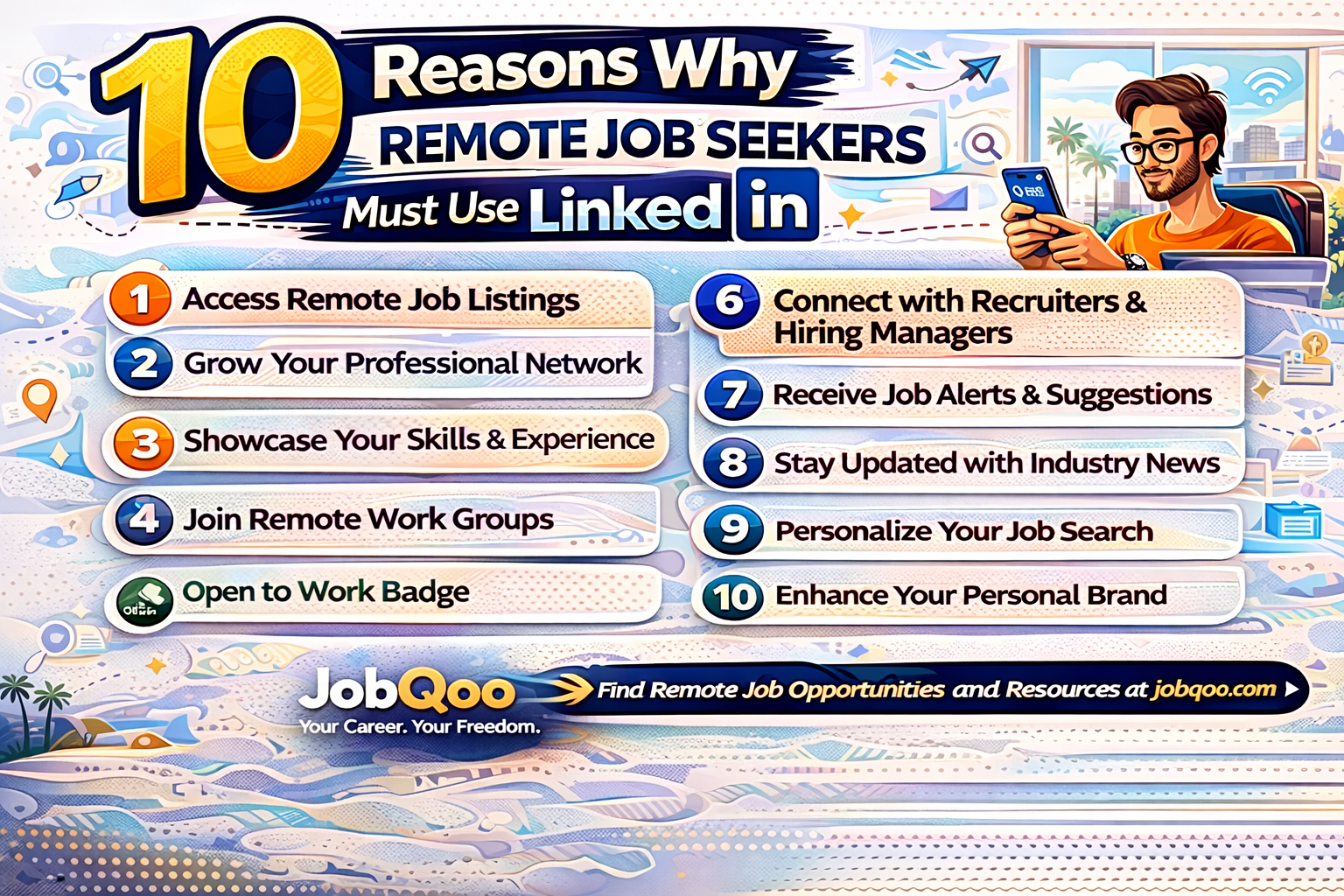 10 Reasons Why Remote Job Seekers Must Use LinkedIn in 2026 | Simple Guide