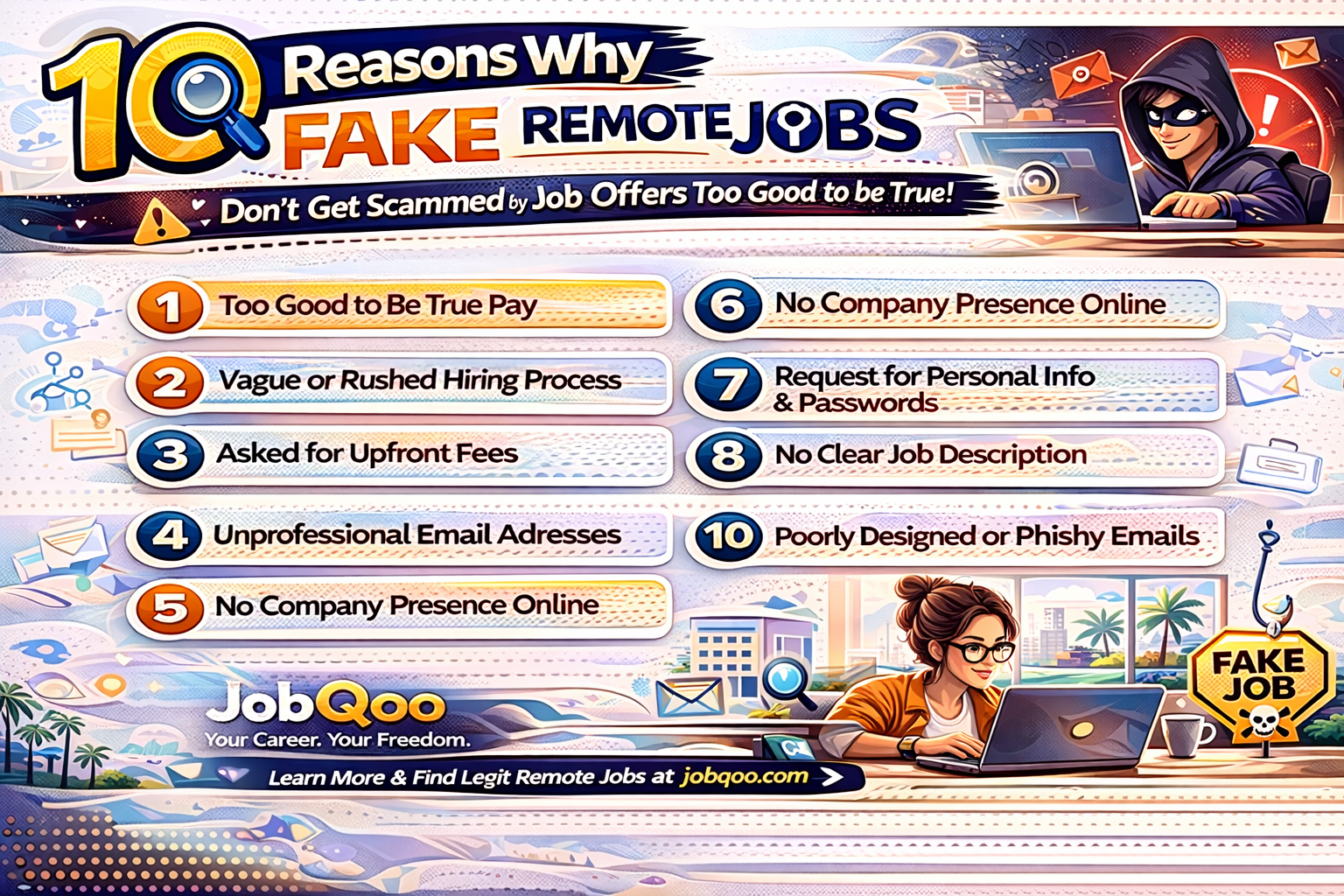 Remote Work Red Flags: Your Guide To Spotting Fake Jobs